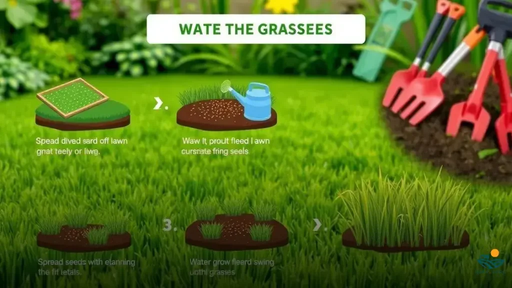 como plantar grama com semente