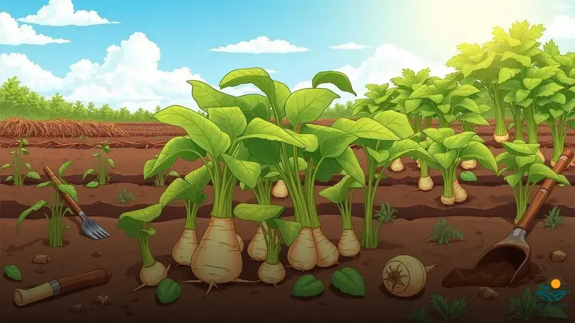 como plantar inhame globo rural