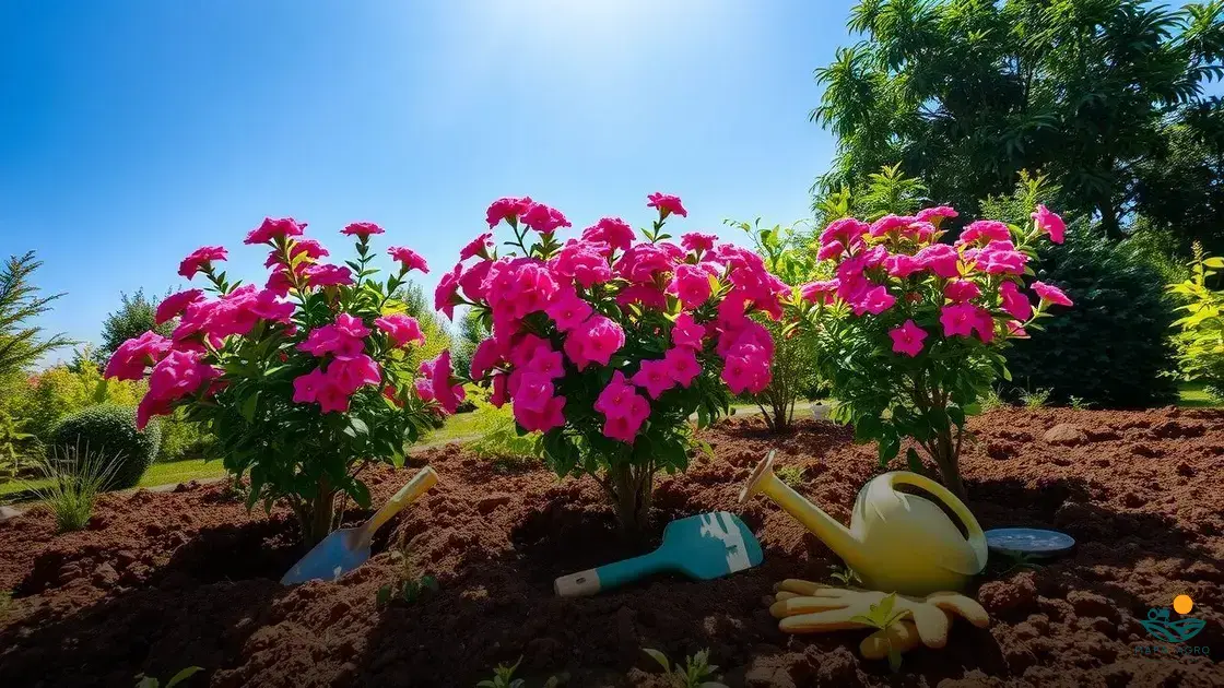 como plantar ixora no chão