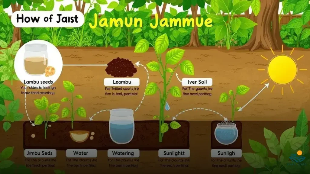 como plantar jambu