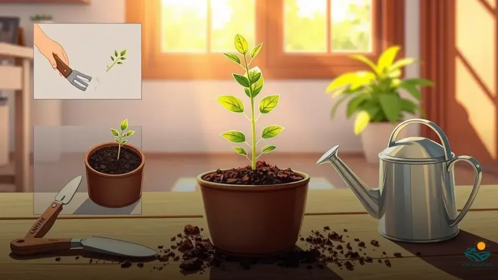 como plantar manaca da serra no vaso