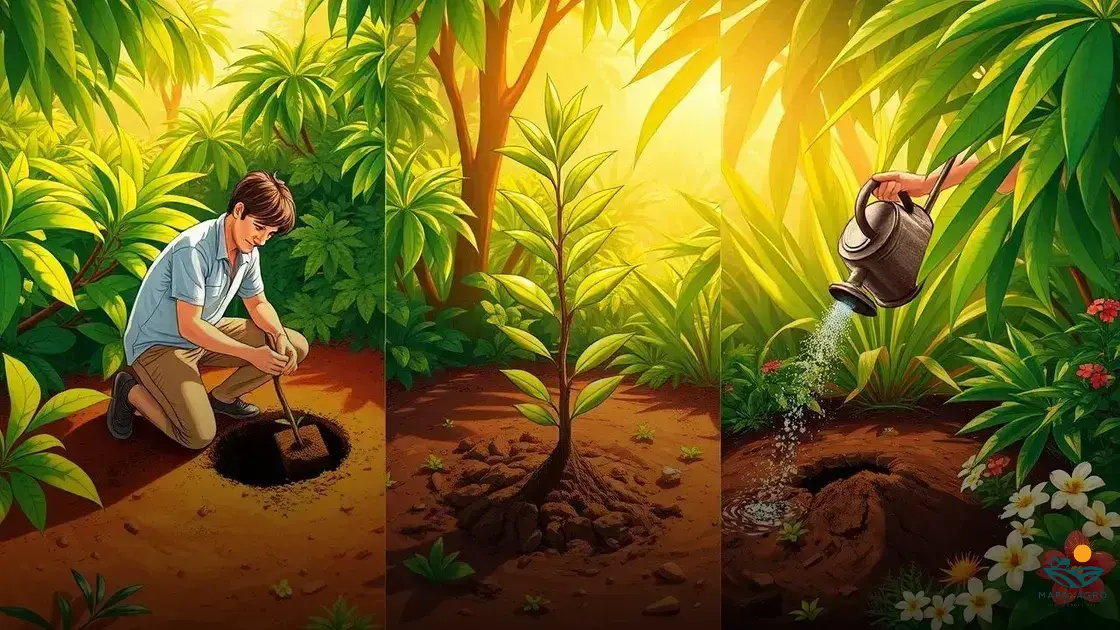 como plantar manga palmer