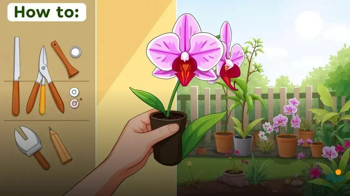 como plantar orquídea vanda
