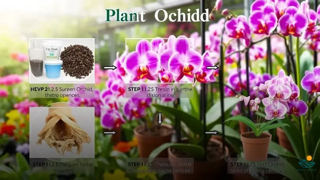 como plantar orquideas de forma correta