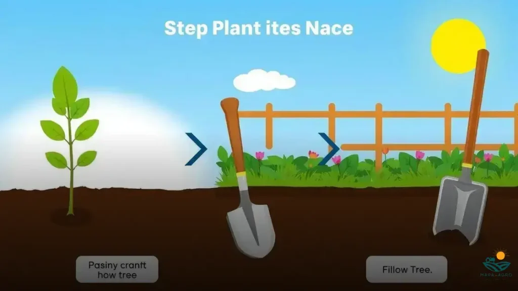 como plantar pe de caju