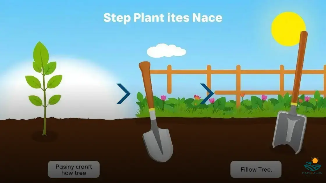 como plantar pe de caju