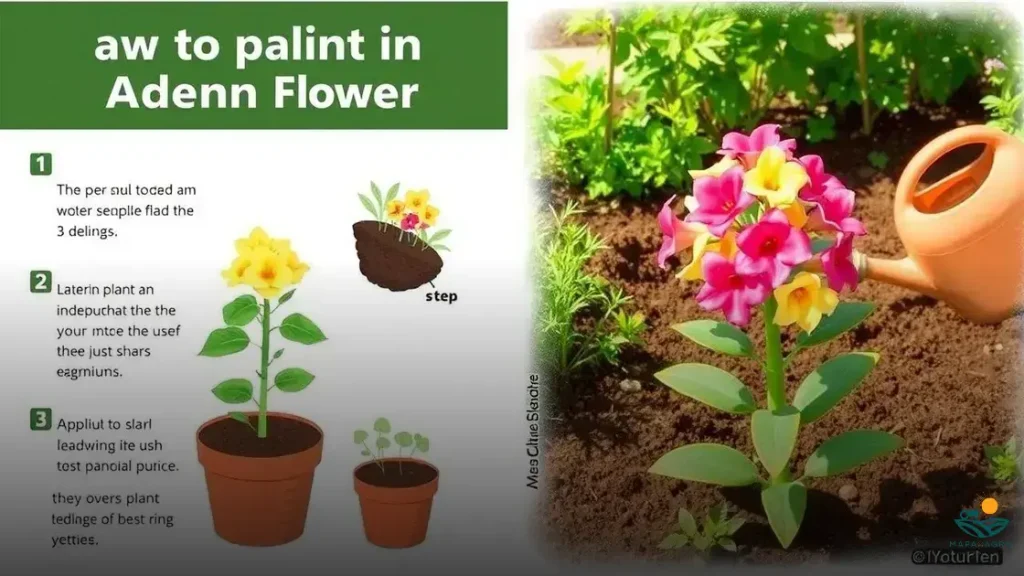 como plantar rosa-do-deserto