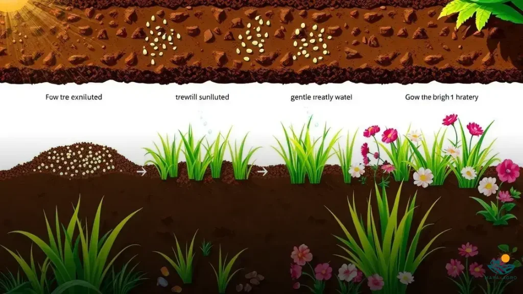 como plantar semente de grama esmeralda