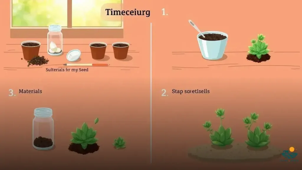 como plantar sementes de suculentas