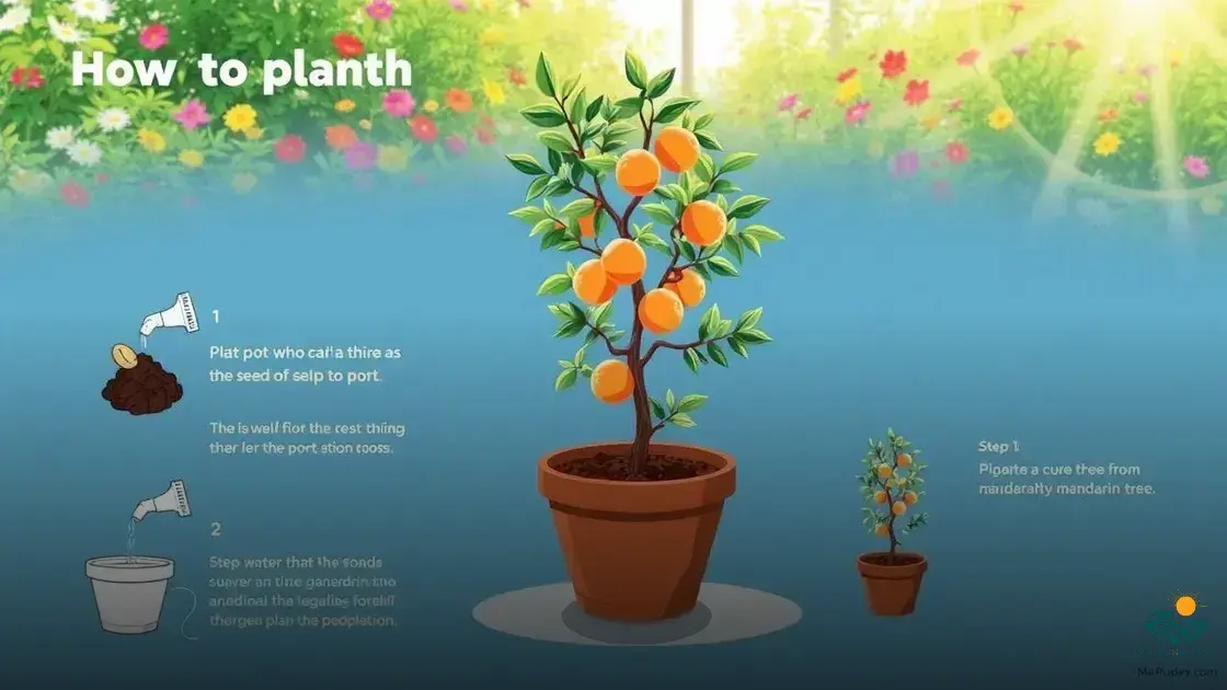 como plantar tangerina em vaso com o caroço