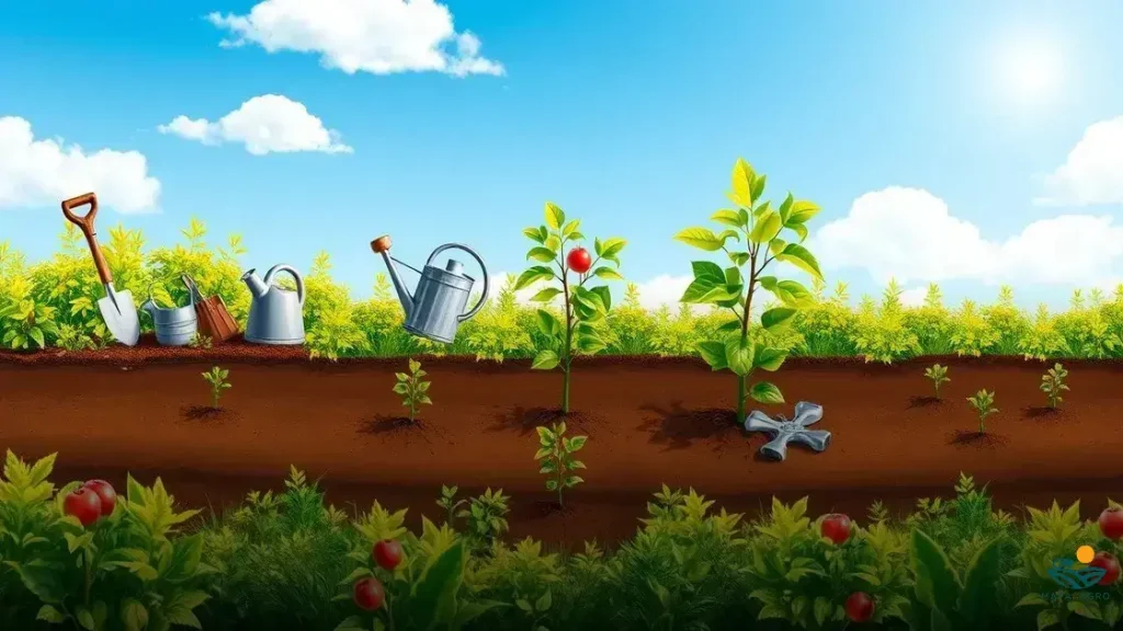 como plantar um pe de maca