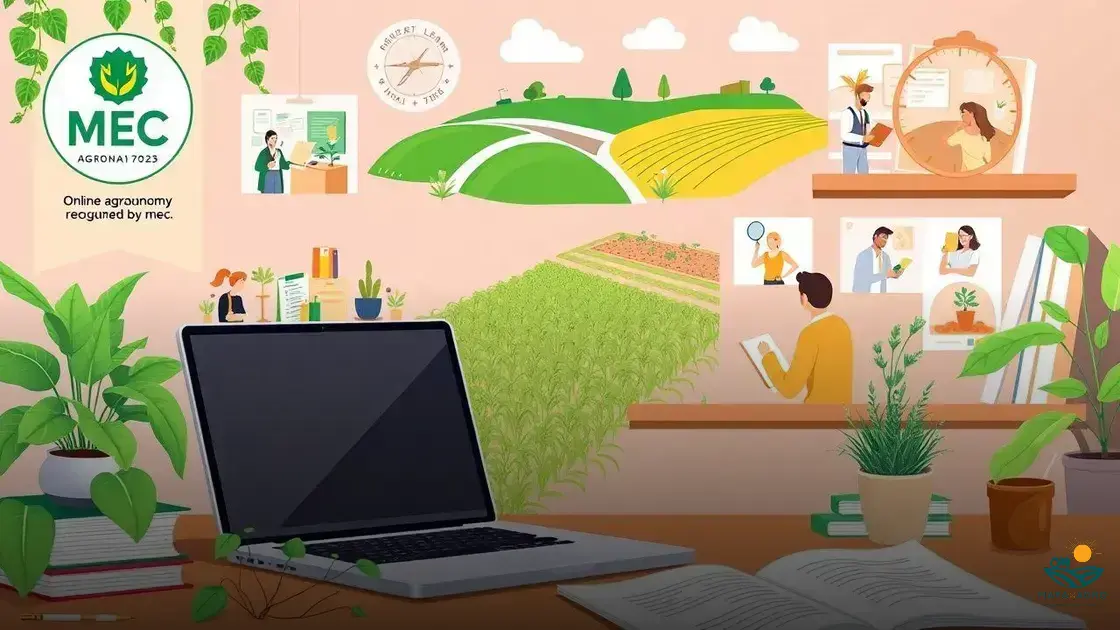 curso de agronomia a distância reconhecido pelo mec