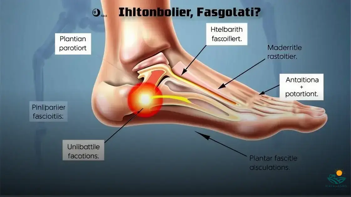 o que é fascite plantar sintomas