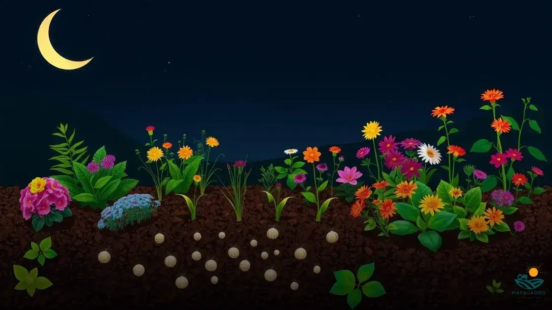 O'que plantar na lua nova para garantir sucesso na colheita