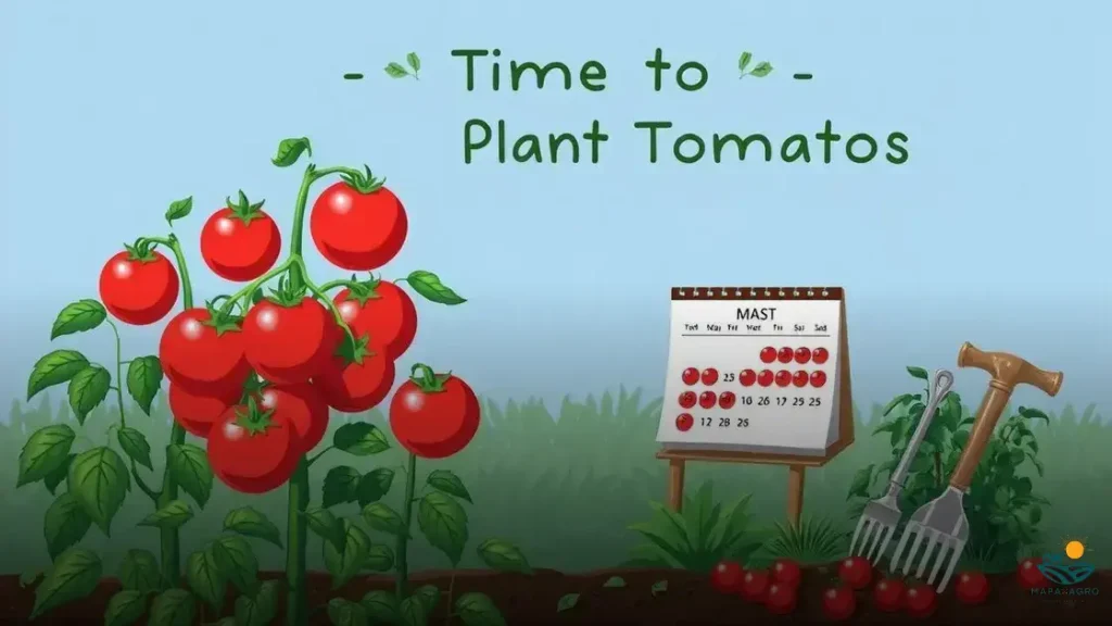 qual é a época de plantar tomate