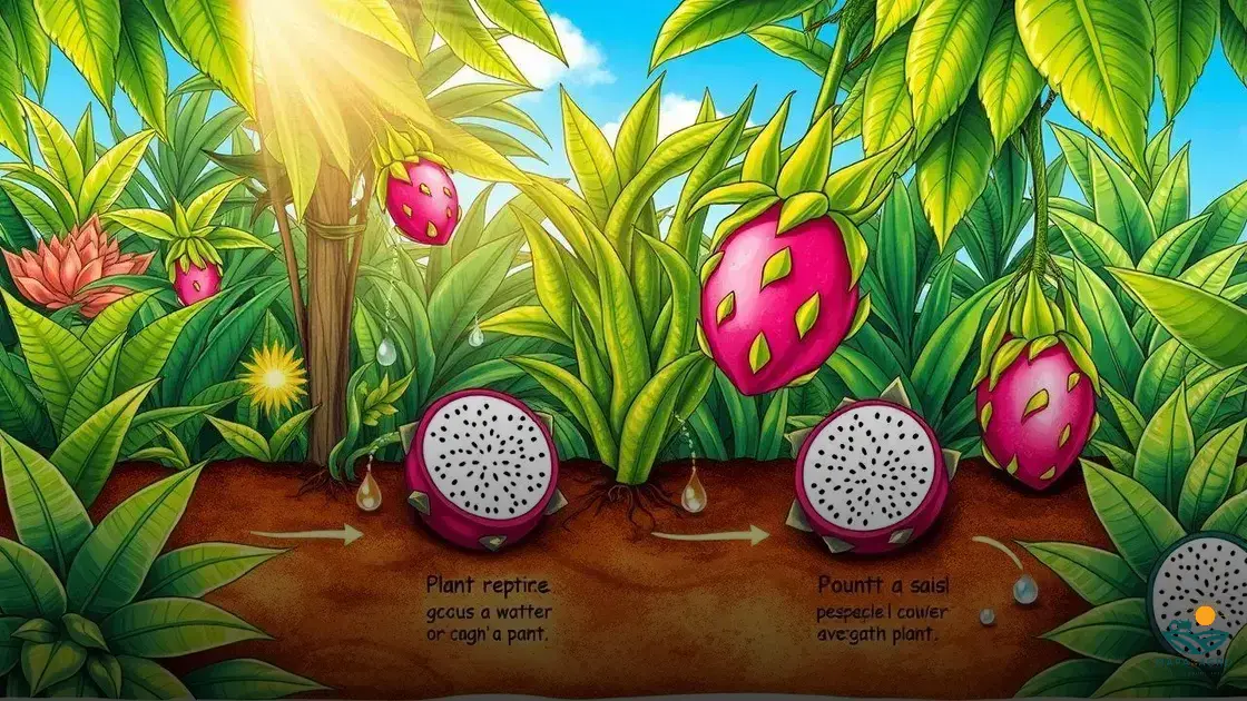 como cultivar a pitaya
