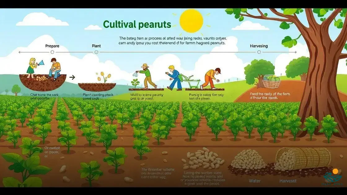 como cultivar amendoim