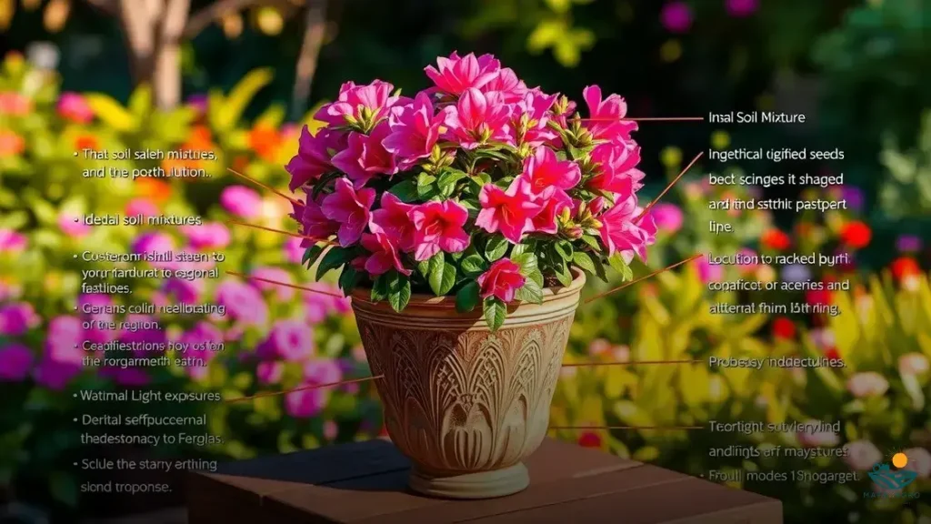 como cultivar azaleia em vaso