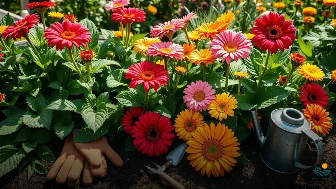 como cultivar gerberas