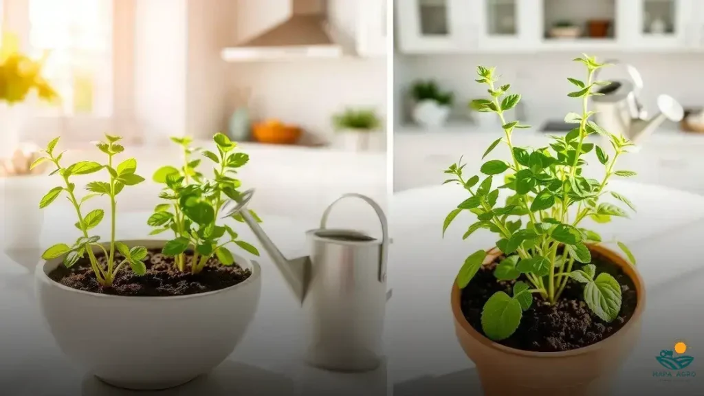 como cultivar hortelã no vaso
