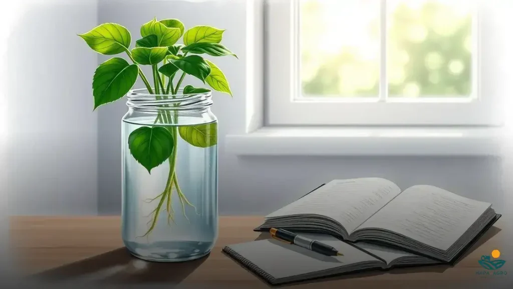 como cultivar jibóia na água