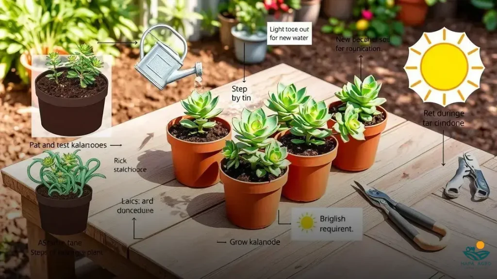 como cultivar kalanchoe