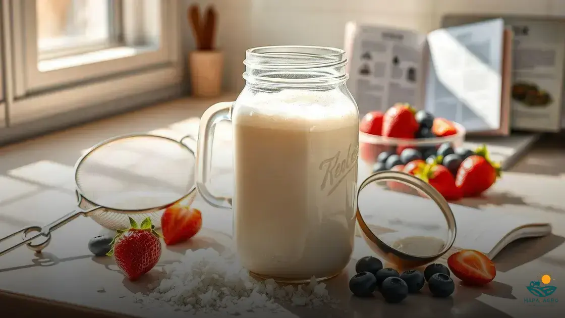 como cultivar kefir