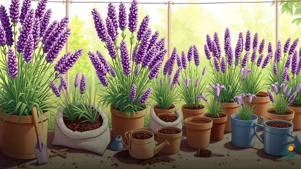 como cultivar lavanda em vasos