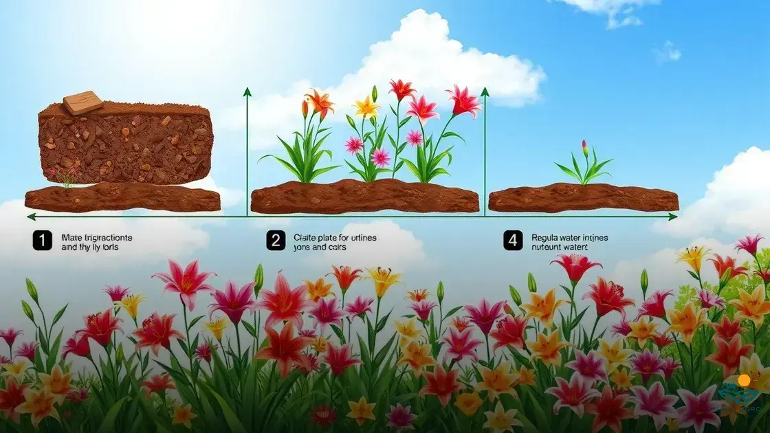 como cultivar lirio