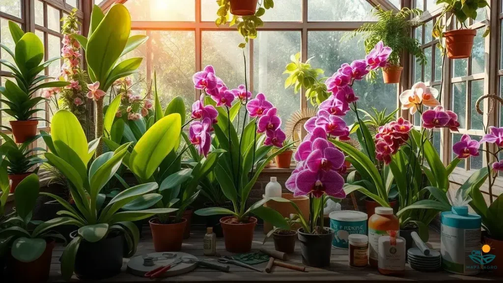 como cultivar orquídea vanda