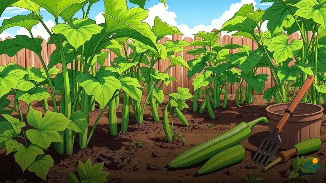 como cultivar quiabo