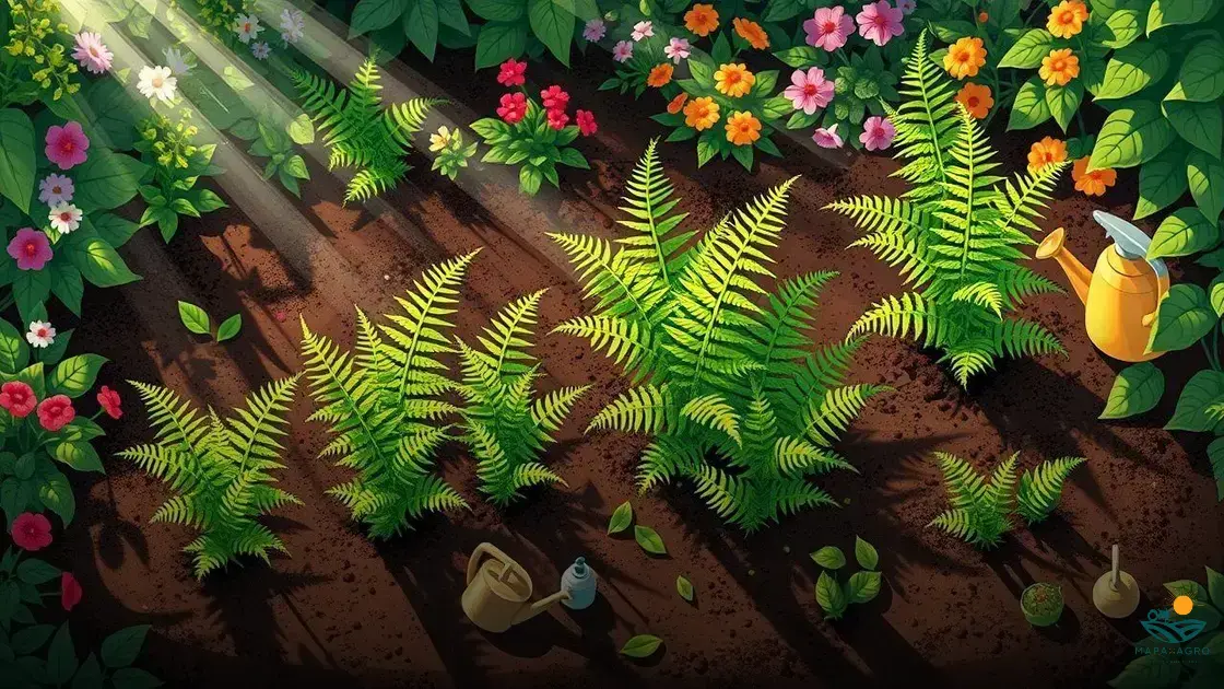 como cultivar samambaias