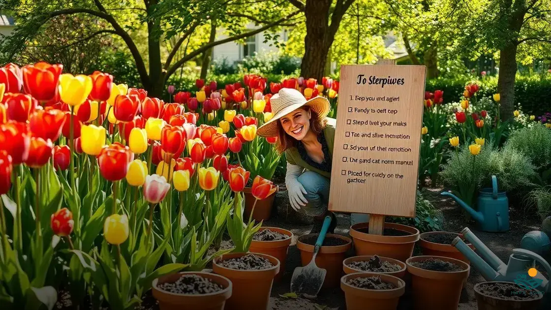 como cultivar tulipas em casa