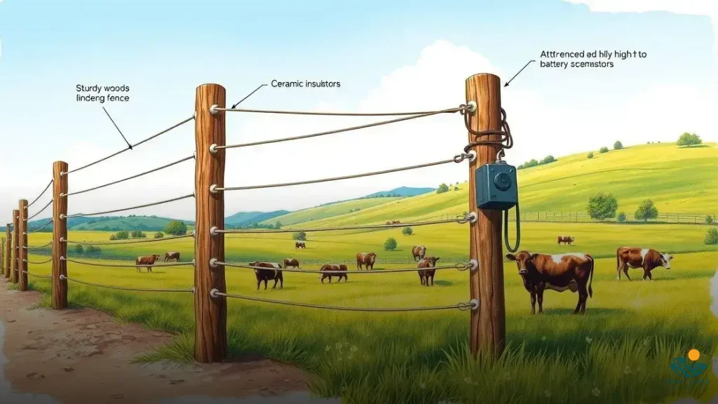 como fazer cerca elétrica para gado