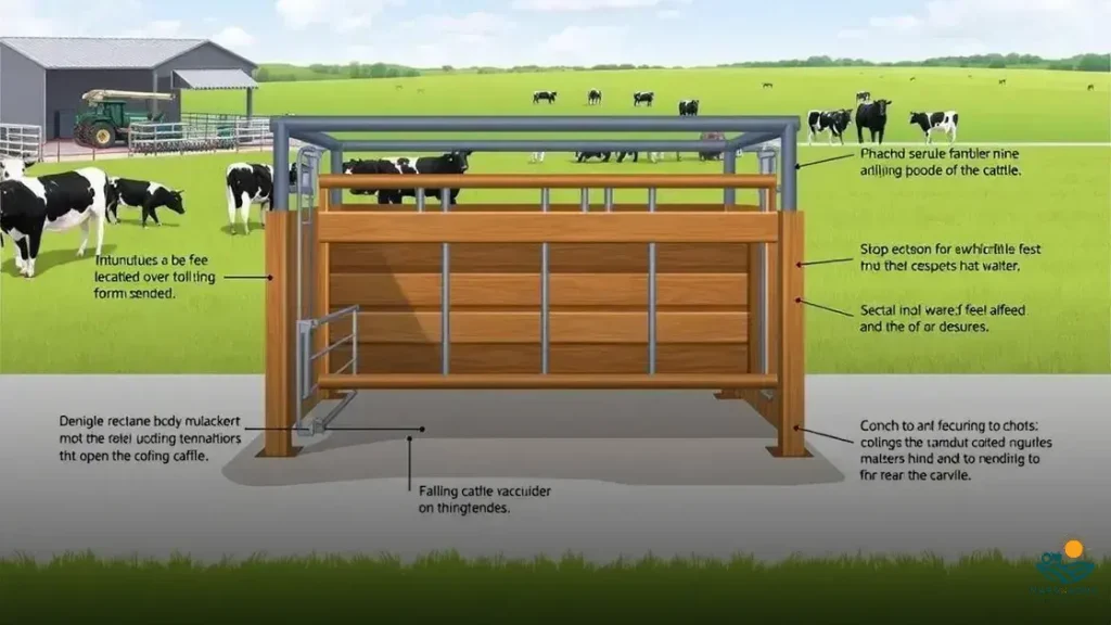 como fazer um brete para vacinar gado