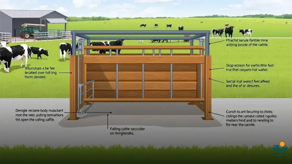 como fazer um brete para vacinar gado