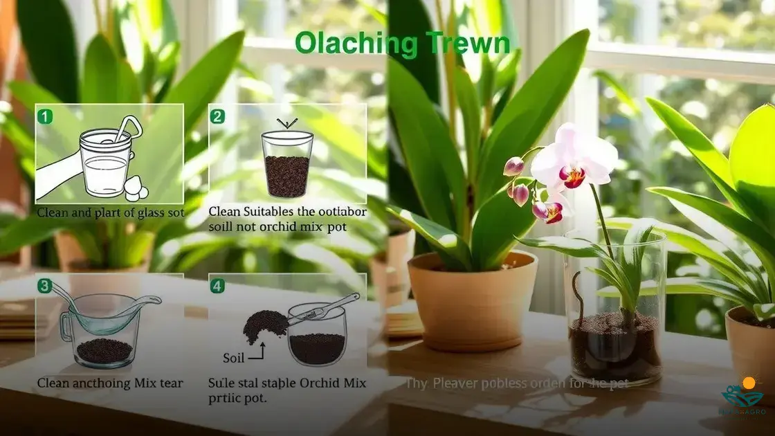 como plantar orquidea em vaso de vidro e ter sucesso garantido