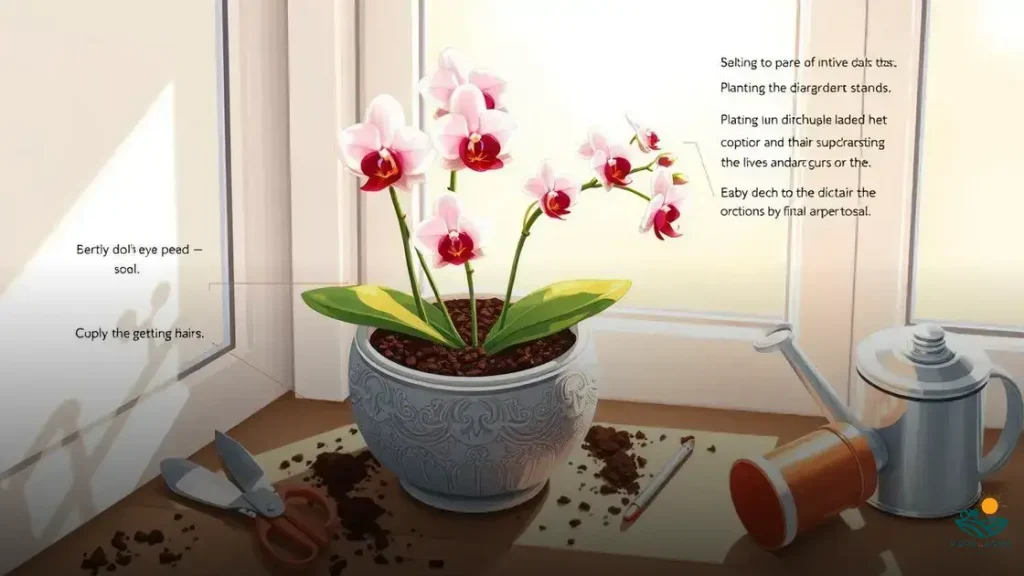 como plantar orquídea olho de boneca