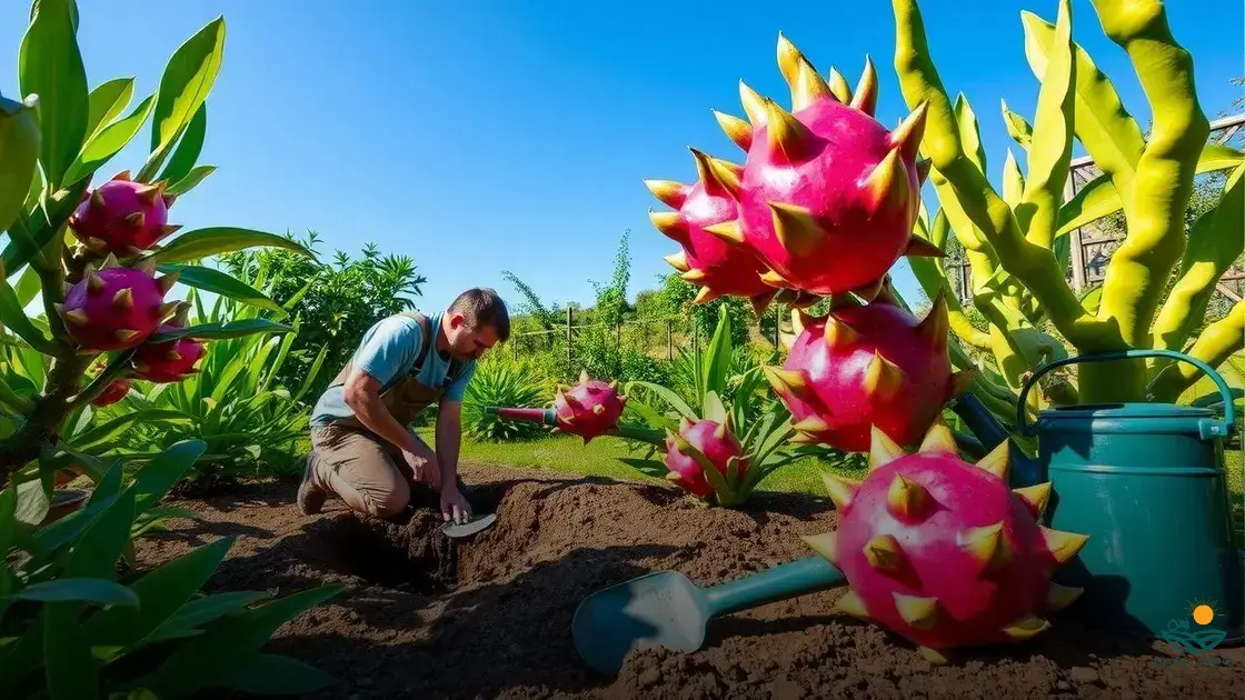 como plantar pitaya em portugal
