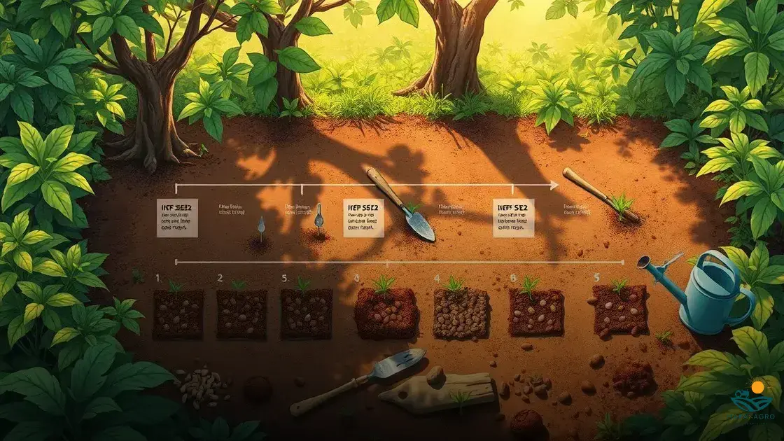 como plantar sementes de ipe