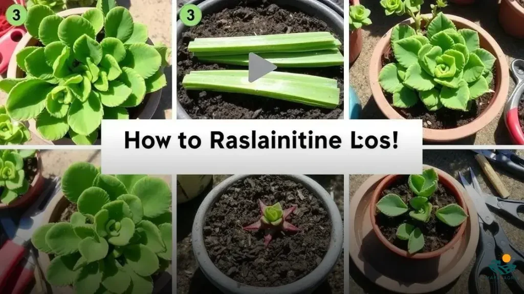 como fazer muda de kalanchoe