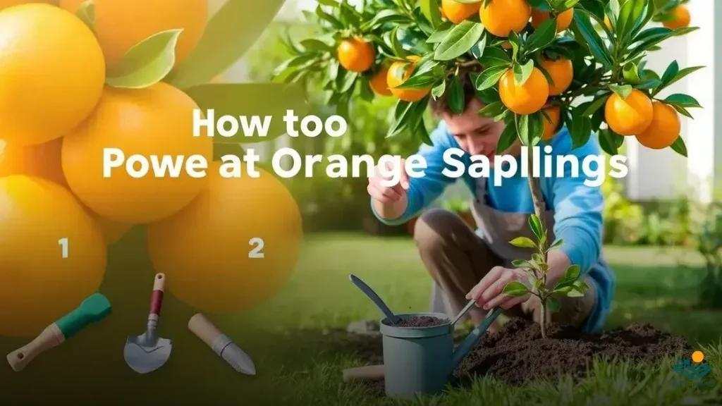 como fazer muda de laranja