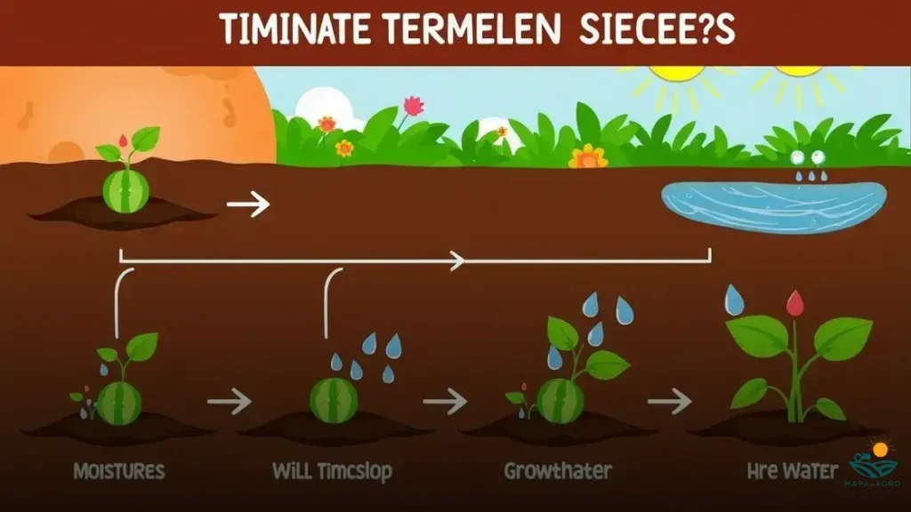 como germinar semente de melancia