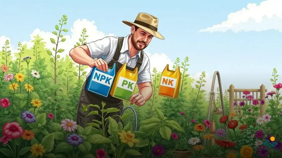 como usar adubo npk