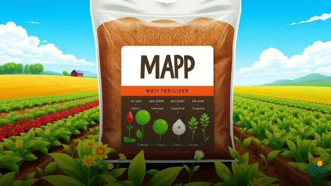 para que serve o adubo map