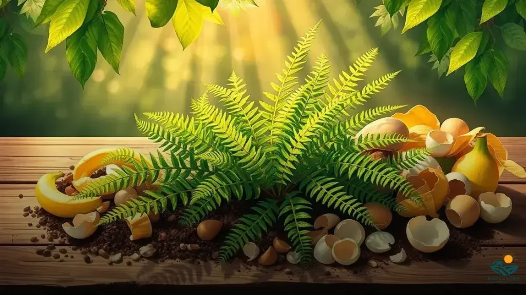 qual o melhor adubo caseiro para samambaia