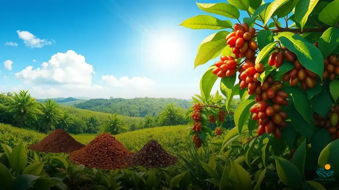 qual o melhor adubo para produção de café