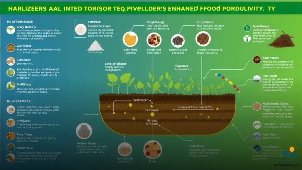 qual o papel do fertilizante no aumento da produtividade alimentar