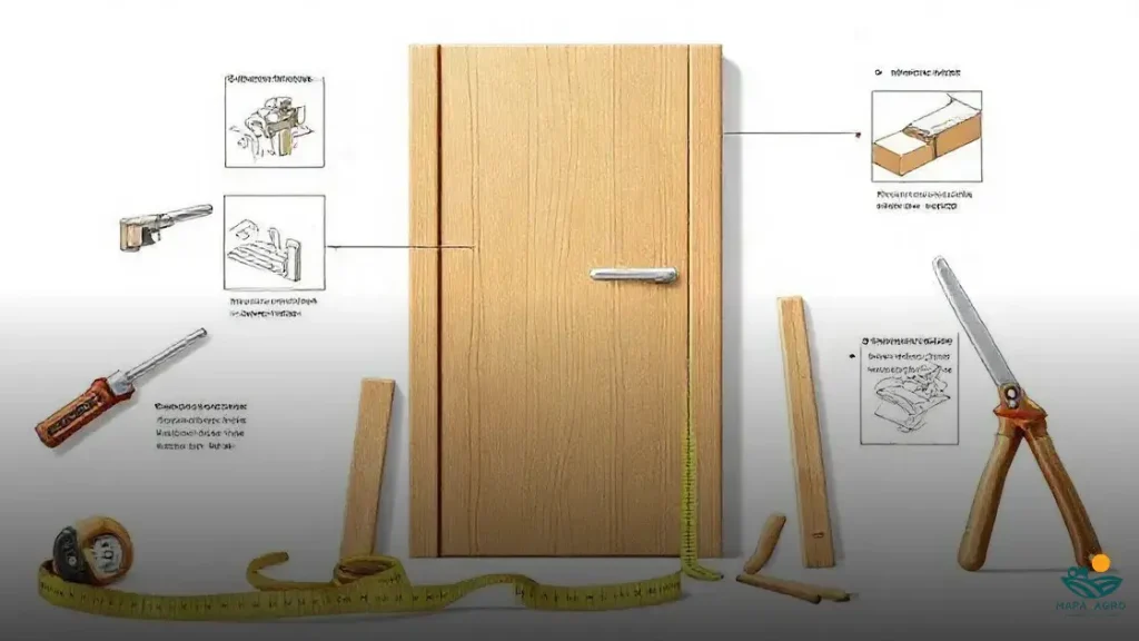 como colocar fechadura em porta de madeira