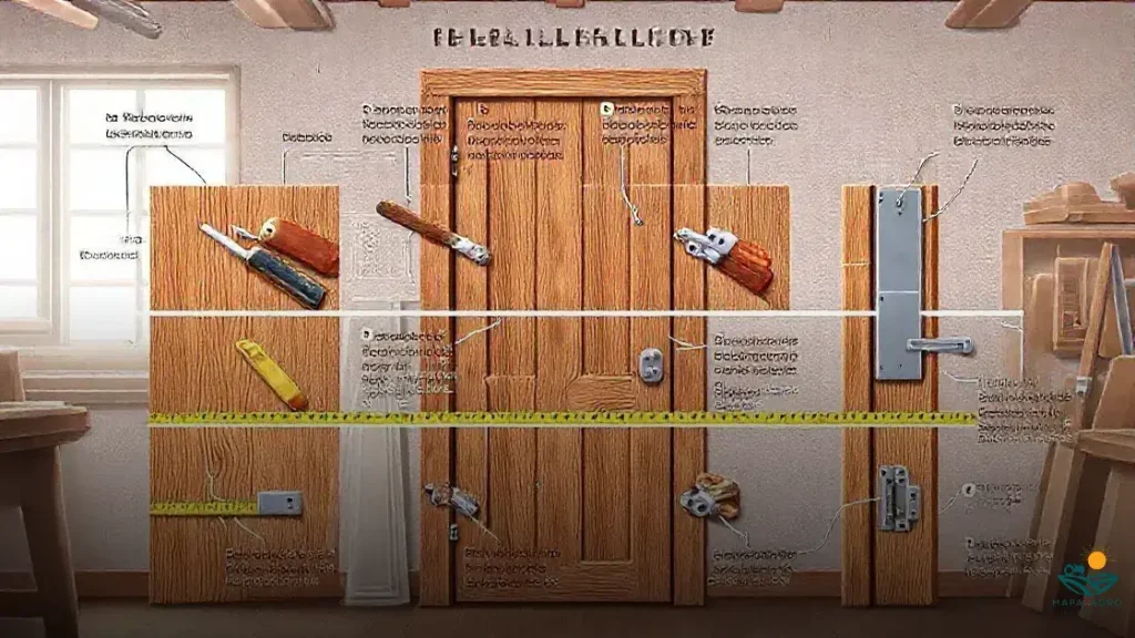 como colocar fechadura porta de madeira